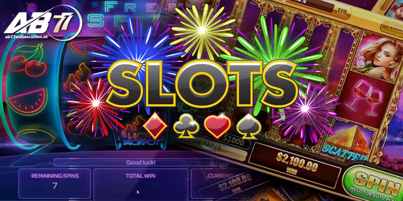 Game slots AB77 với giao diện bắt mắt và âm thanh sống động